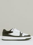 Reiss Astor Leather Colour Block Trainers