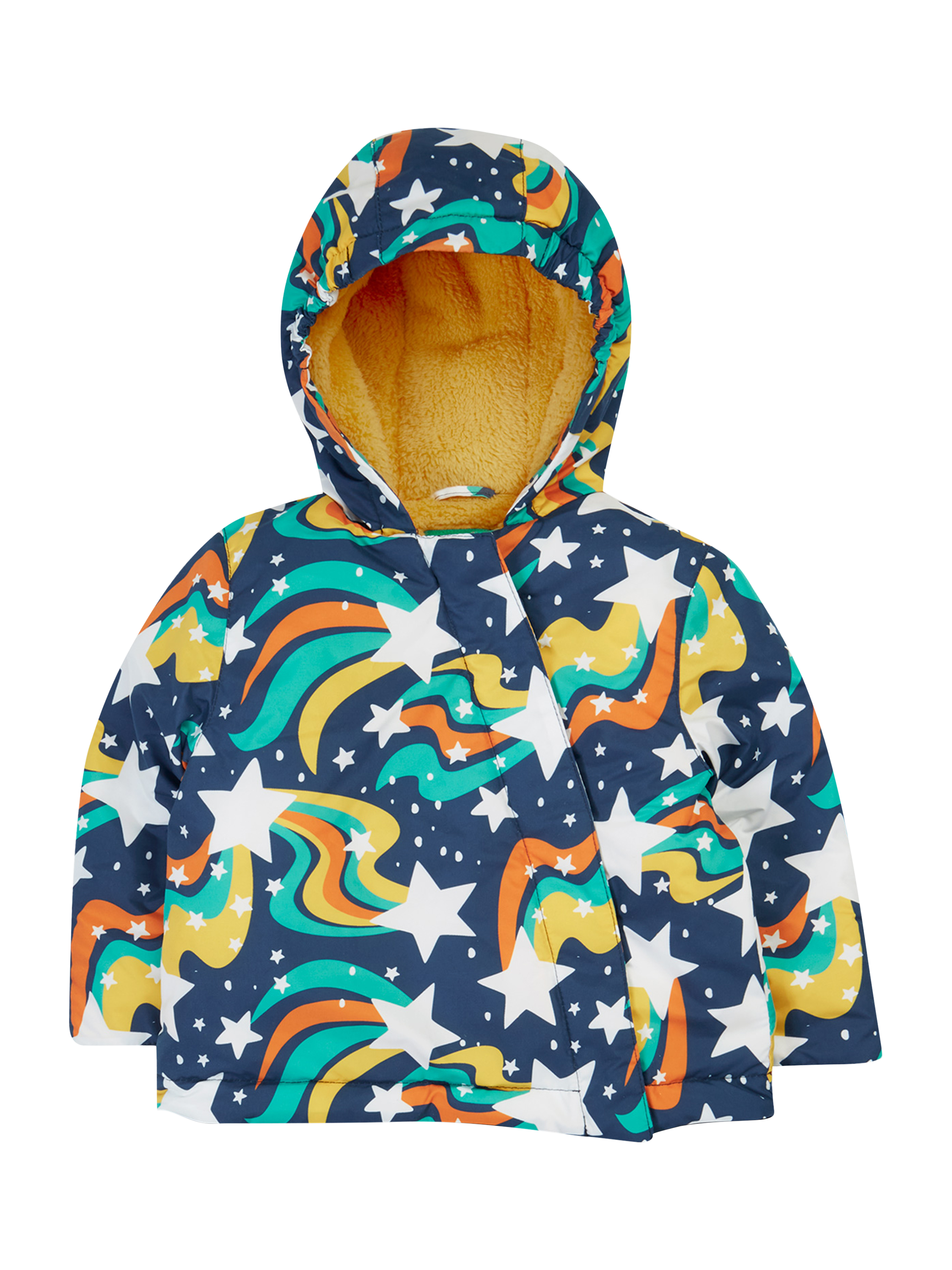 Product image 5 of 7, which shows Frugi Kids' 2-in-1 Rambler Pram Suit, Multi, 0-3 months