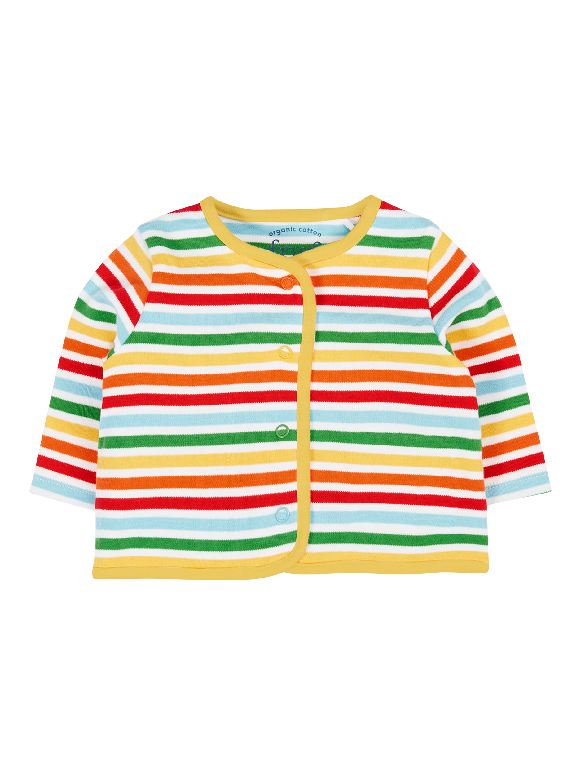 Product image 2 of 5, which shows Frugi Baby Scrumptious Babygrow & Cardigan Set, Squirrel Friends, 0-3 months