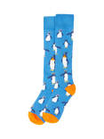 Frugi Kids' Cotton Blend Brill Boot Socks, Pack of 2 Pairs, Penguin Multipack