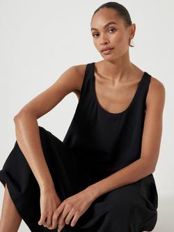 HUSH Liddie Air Flow Maxi Dress, Black - view 2, Black