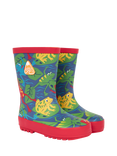 Frugi Kids' Puddle Buster Wellington Boots, Be Hoppy!