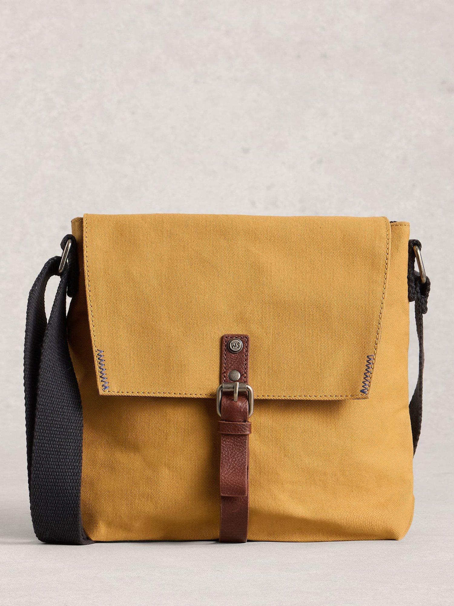 Product image 1 of 4, which shows White Stuff Charlie Cross Body Bag, Mid Chartreuse, One Size