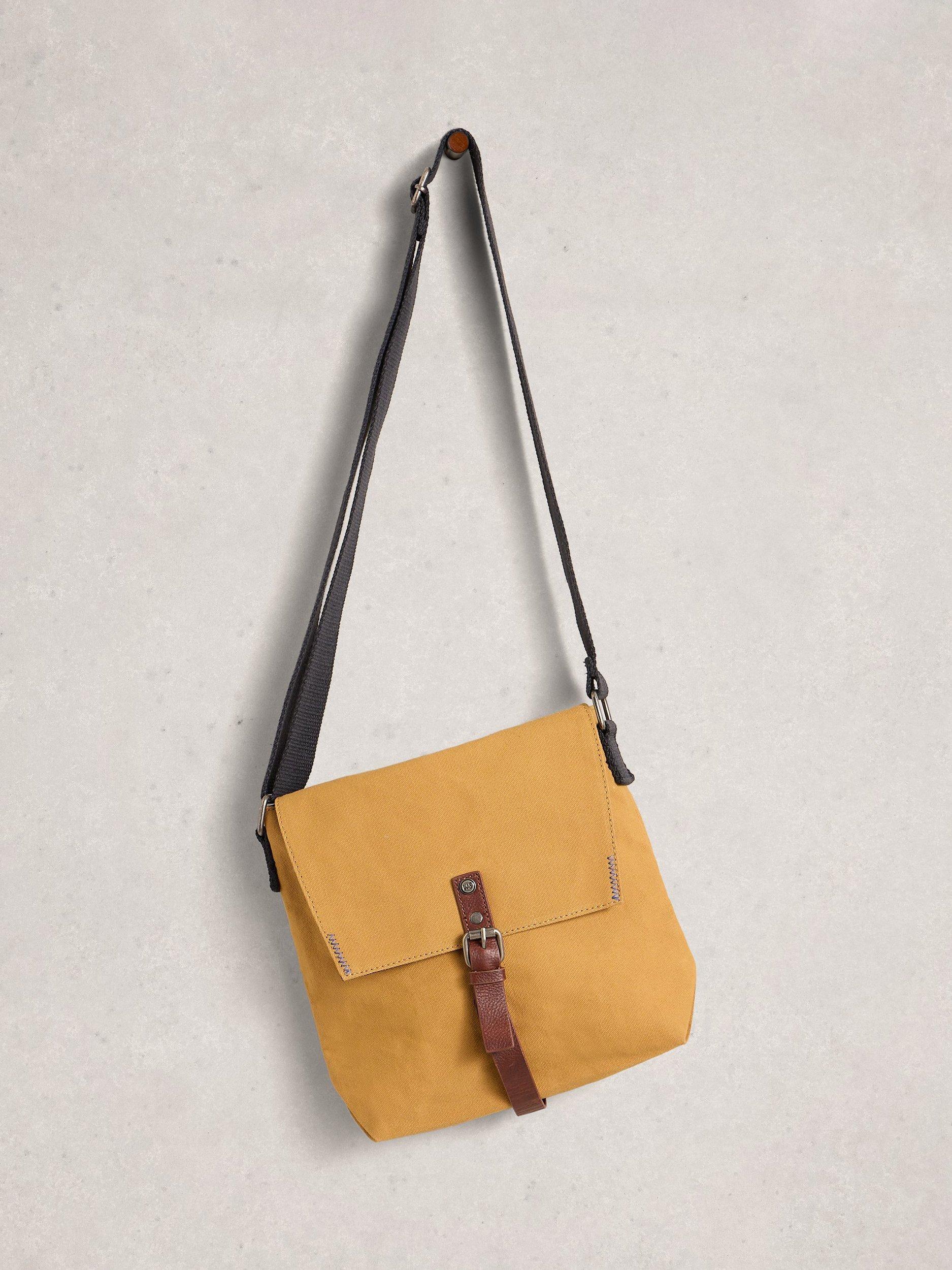 Product image 4 of 4, which shows White Stuff Charlie Cross Body Bag, Mid Chartreuse, One Size