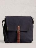 White Stuff Charlie Cotton Shoulder Bag, Dk Blue