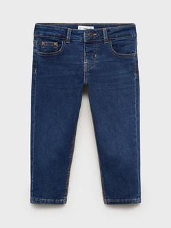 Mango Kids' Diego Jeans, Blue, Blue
