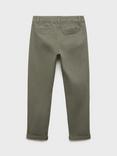 Mango Kids' Cotton Blend Piccolo Chinos Trousers