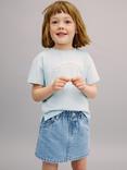 Mango Kids' Paperbag Denim Skirt