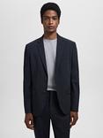 Mango Paris Super Slim Fit Blazer, Navy