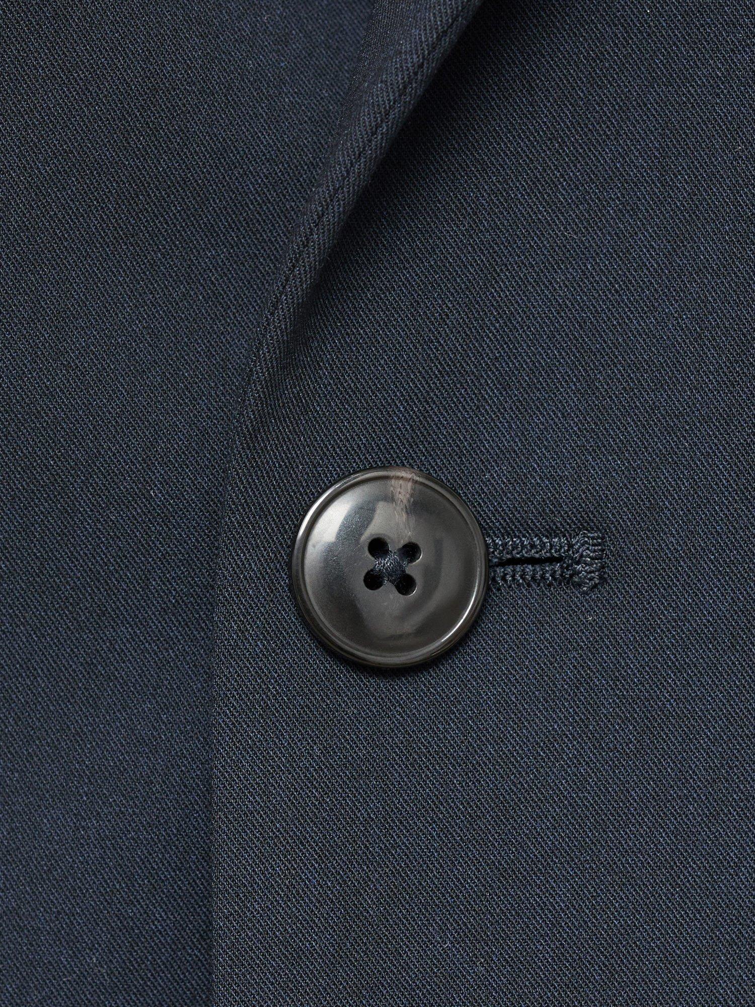 Product image 8 of 8, which shows Mango Paris Super Slim Fit Blazer, Navy, 34