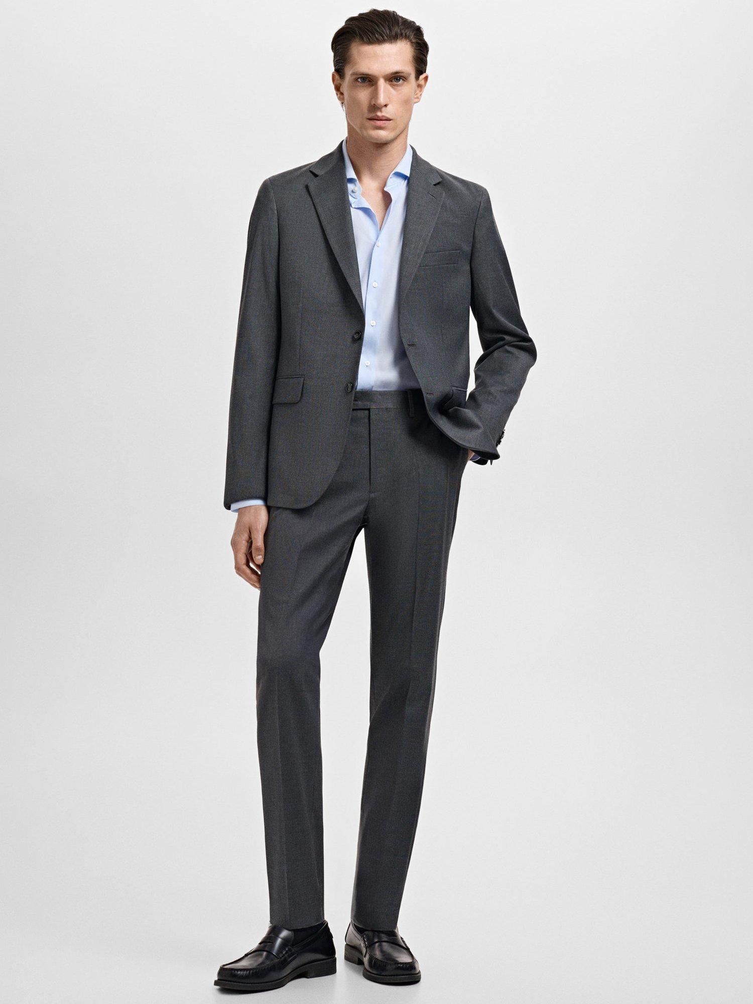 Product image 2 of 8, which shows Mango Emeritol Regular Fit Shirt, Lt-pastel Blue, L