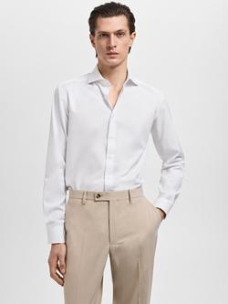 Mango Emeritol Regular Fit Shirt, White, White