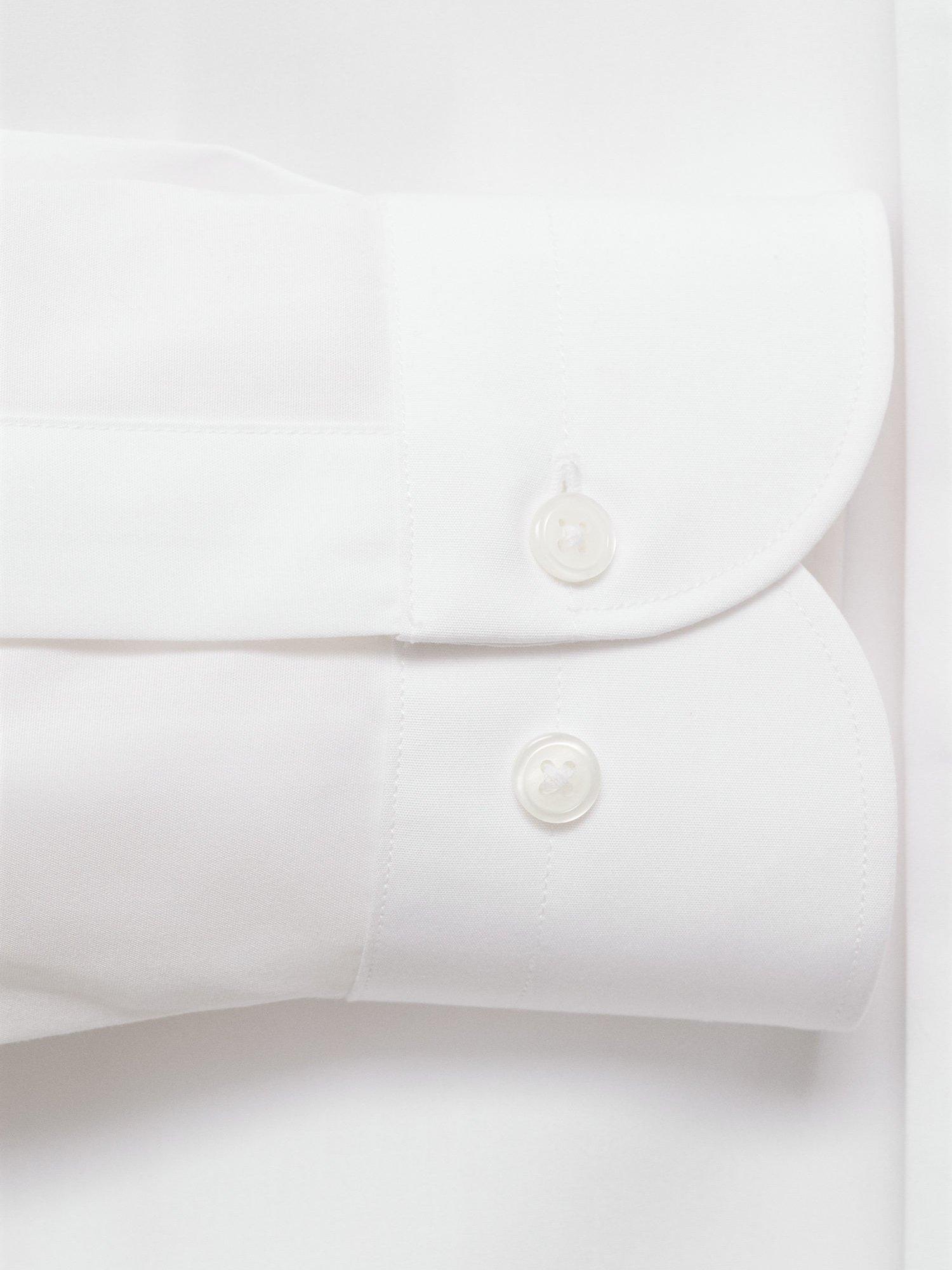Product image 5 of 8, which shows Mango Emeritol Regular Fit Shirt, White, L