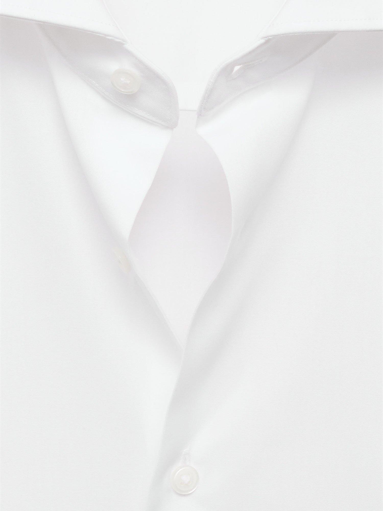 Product image 8 of 8, which shows Mango Emeritol Regular Fit Shirt, White, L