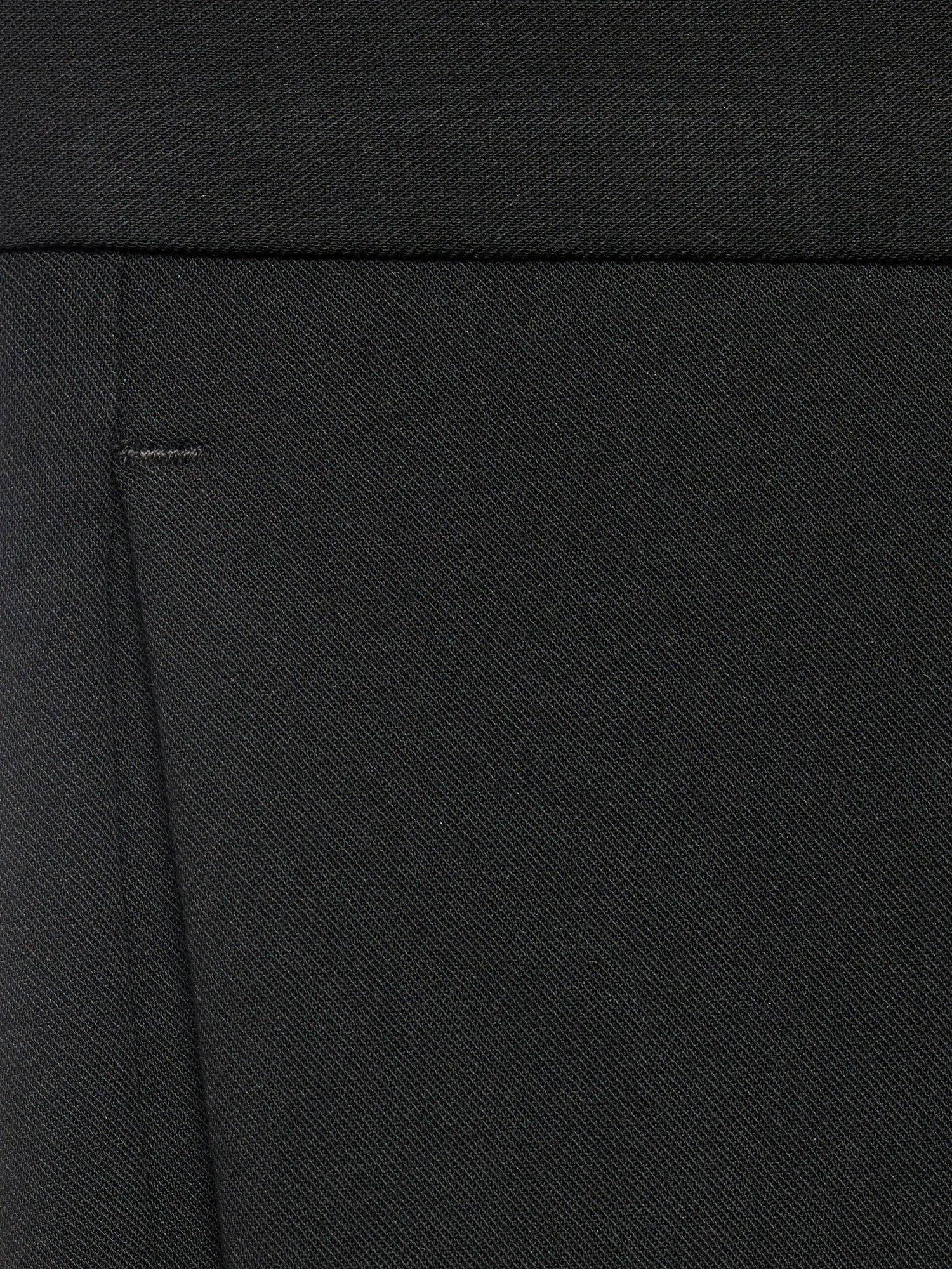 Product image 5 of 8, which shows Mango Paris Slim Trousers, Black, 29