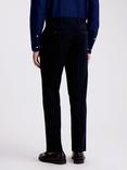 Moss Tailored Fit Striped Suit Trousers, Blue