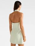Forever New Ricki Halterneck Mini Dress, Meadow Mist