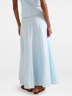 Forever New Petite Georgina Godet Skirt, Ice Water - view 2, Ice Water