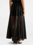 Forever New Lisette Sheer Maxi Skirt, Black