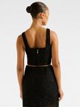 Forever New Lana Lace Bralette Top, Black