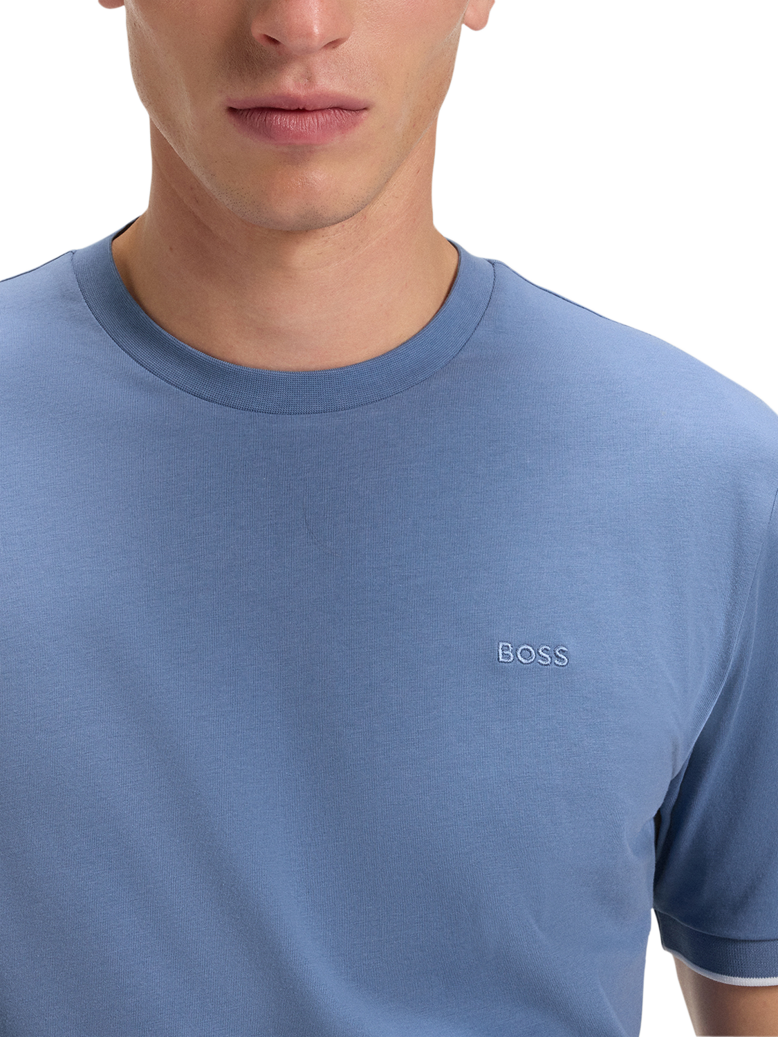 Product image 5 of 5, which shows HUGO BOSS BOSS T-Shirt, Light/Pastel Blue, XXL
