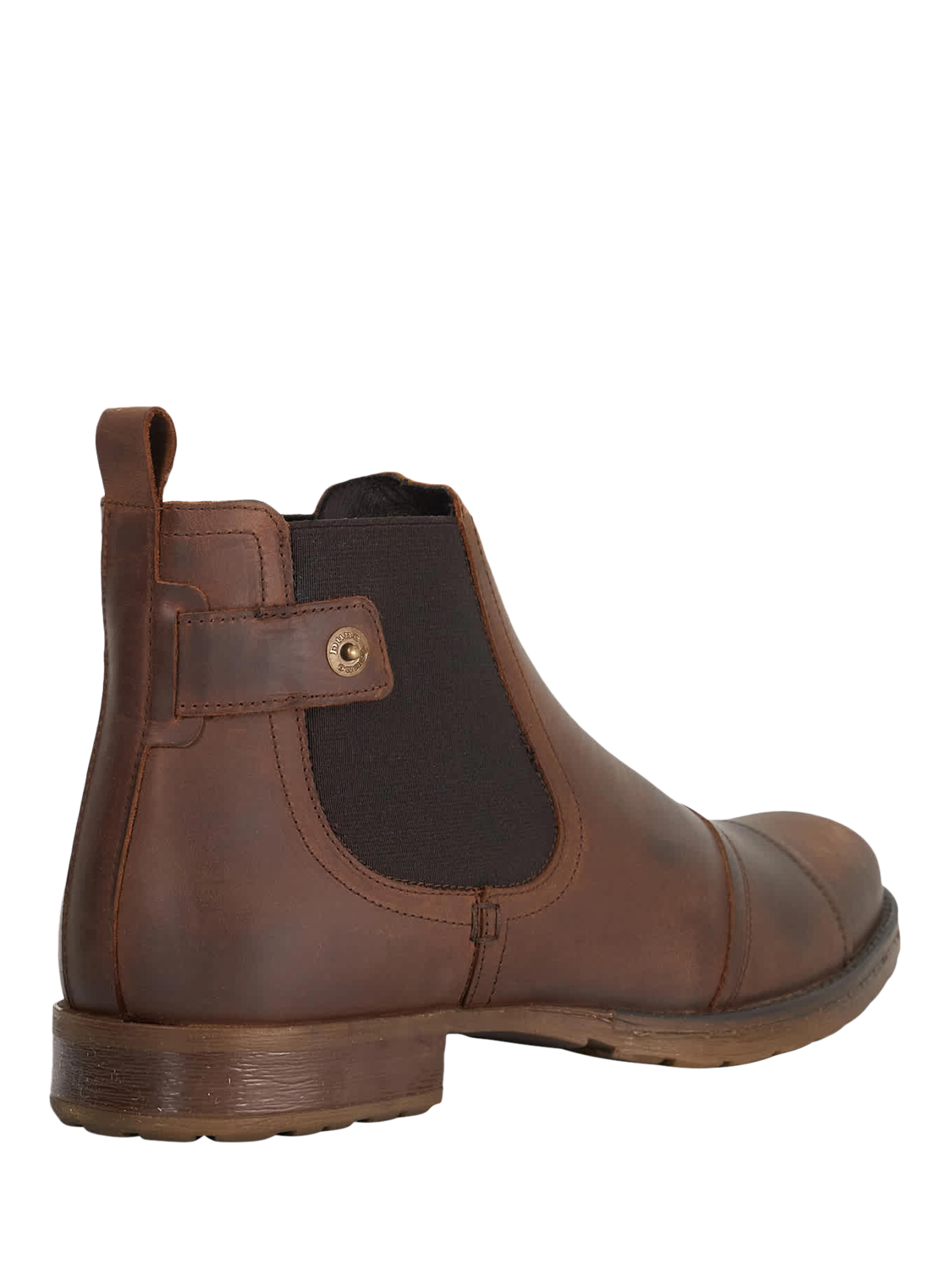 Product image 4 of 6, which shows Dune London Saltwood Leather Ankle Boots, Brown, 7