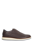 Dune London Bow Leather Lace Up Derby Shoes
