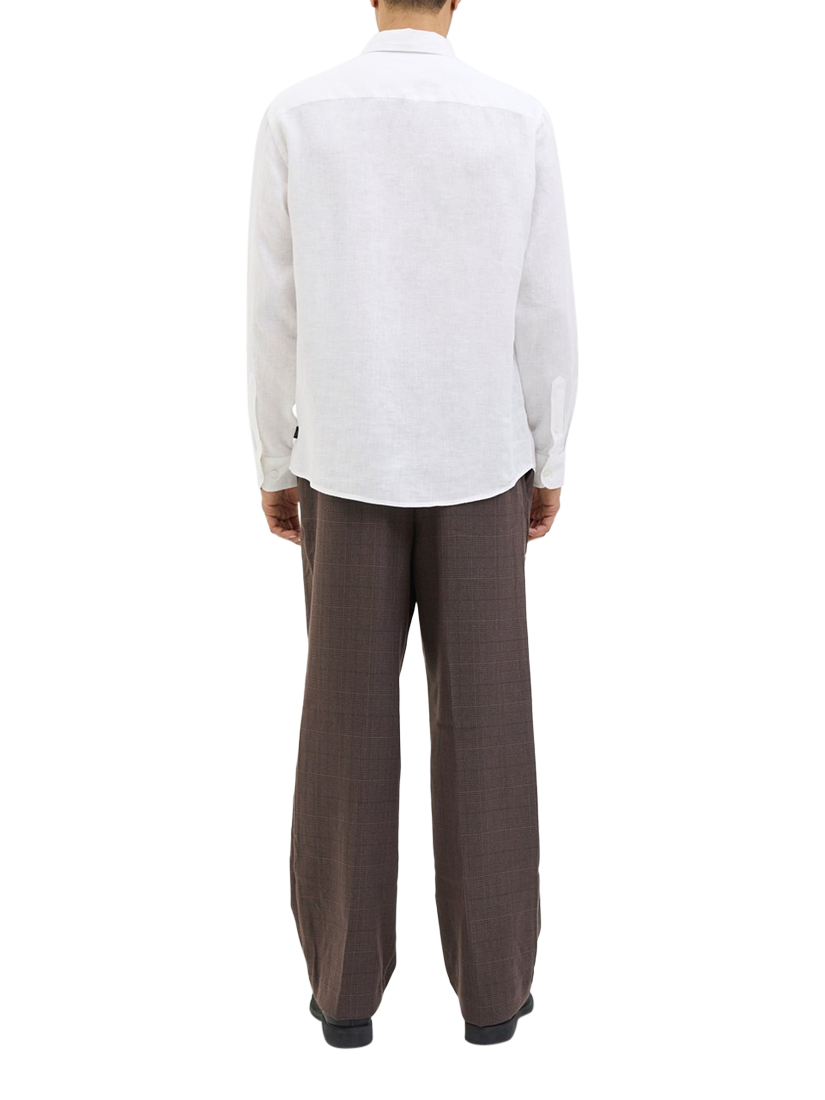 Product image 2 of 3, which shows Jack & Jones Long Sleeve Shirt, Bright White, S