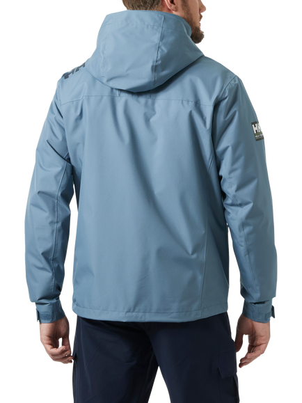 Helly Hansen Crew Hooded Midlayer Sailing Jacket 2.0, Washed Navy - view 2, Washed Navy