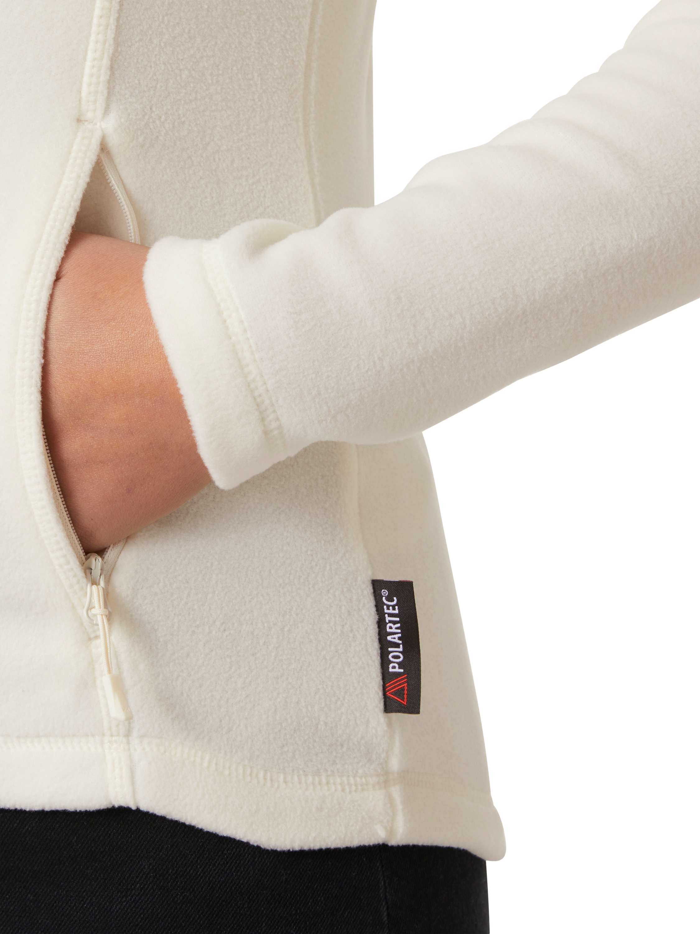 Product image 4 of 4, which shows Helly Hansen Women's Daybreaker Fleece, Snow, M