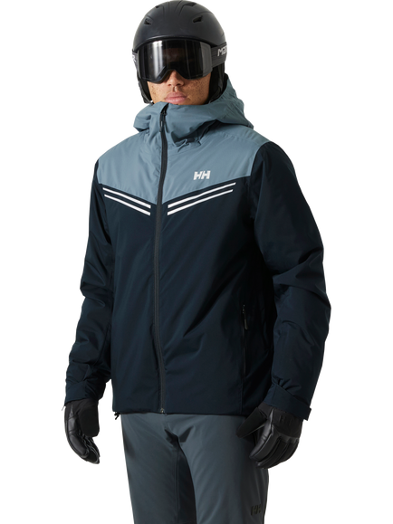 Helly Hansen Men's Alpine Insulated Ski Jacket, Navy, Navy