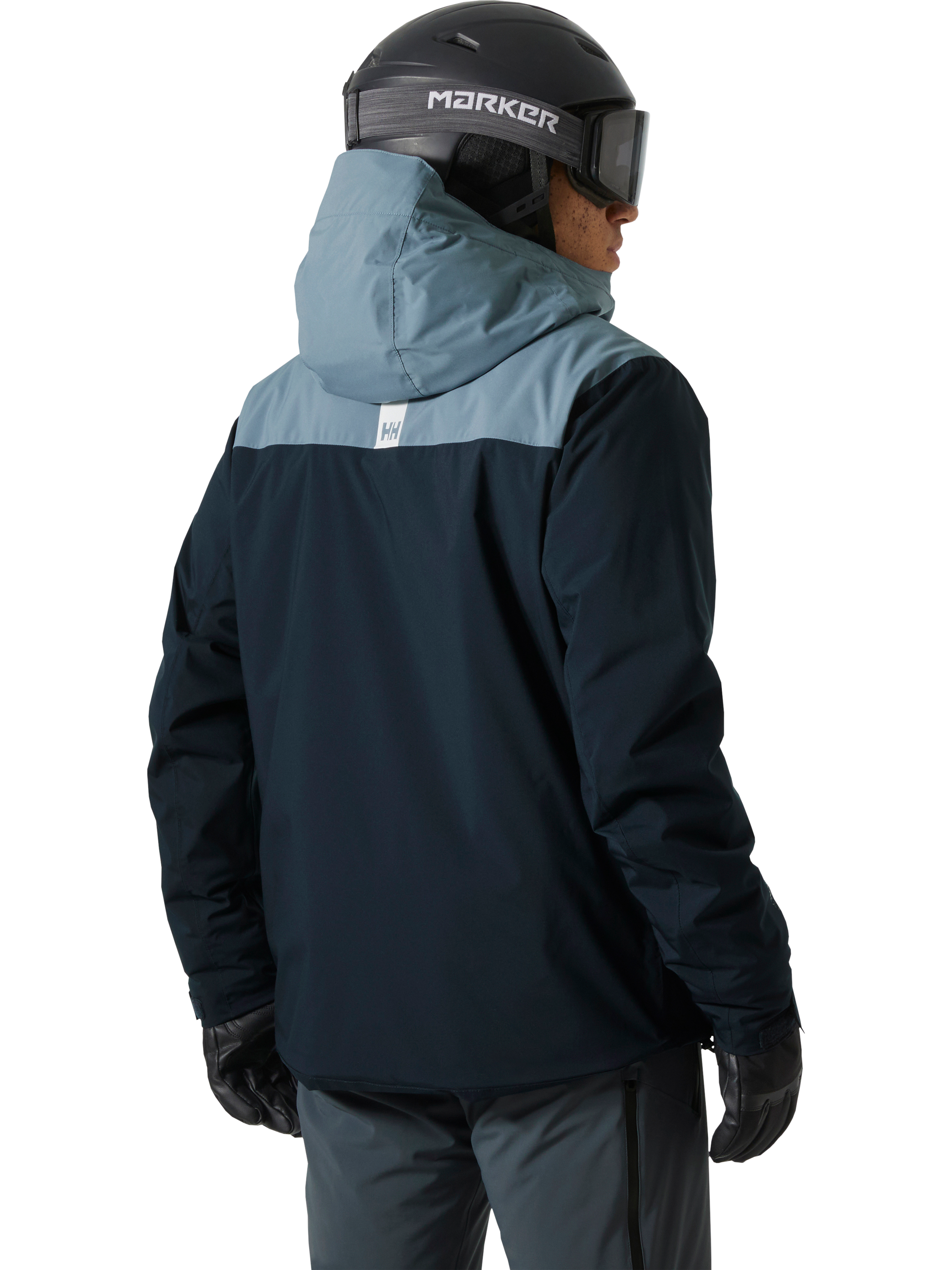 Product image 2 of 6, which shows Helly Hansen Men's Alpine Insulated Ski Jacket, Navy, S