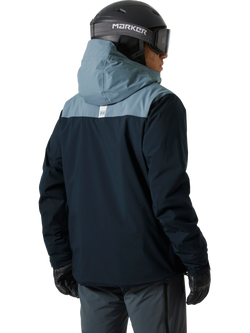 Helly Hansen Men's Alpine Insulated Ski Jacket, Navy - view 2, Navy