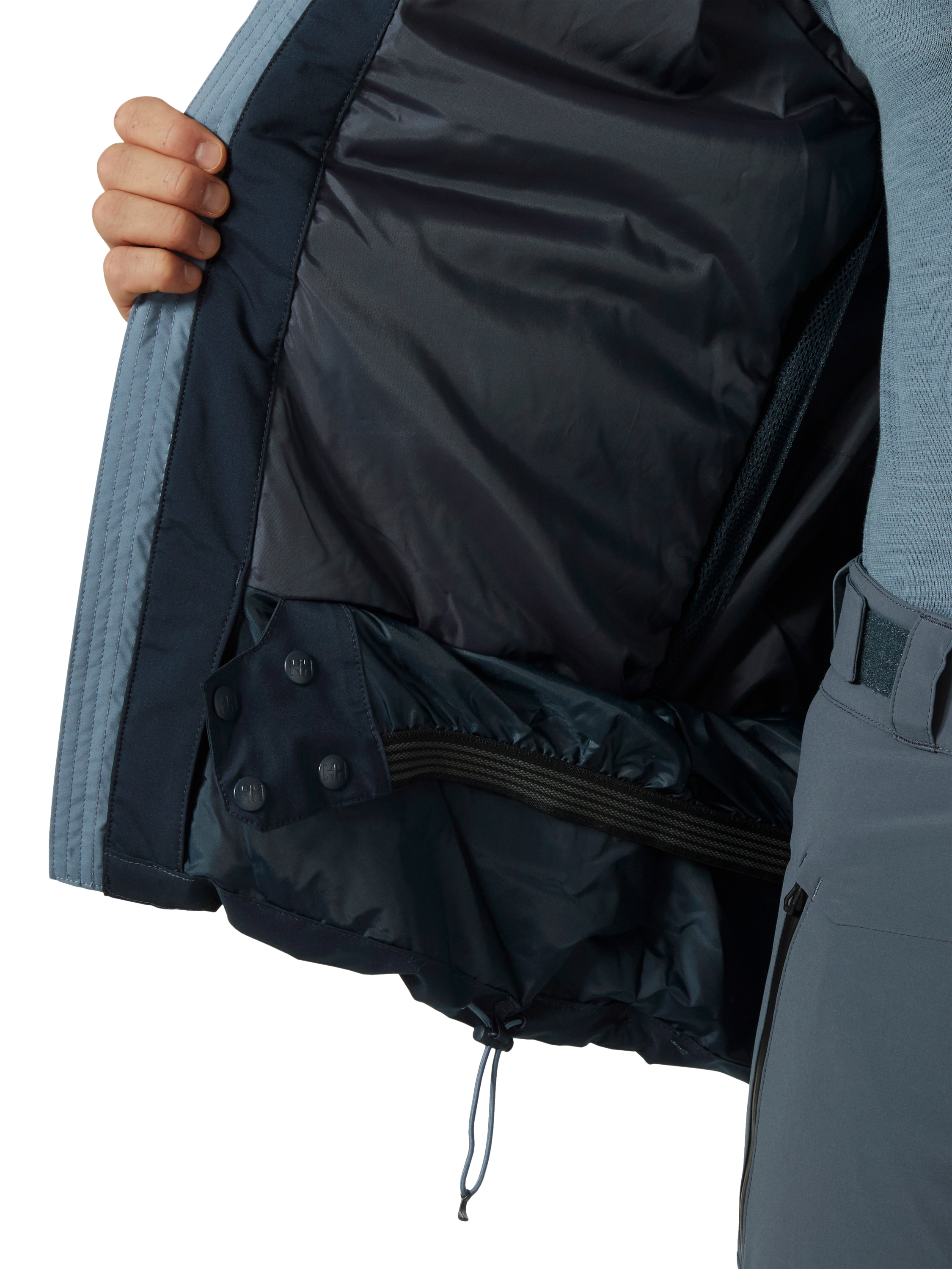 Product image 5 of 6, which shows Helly Hansen Men's Alpine Insulated Ski Jacket, Navy, S