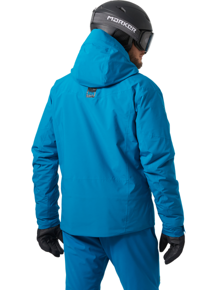 Helly Hansen Men's Carv LIFALOFT™ 2.0 Ski Jacket, Cerulean Blue - view 2, Cerulean Blue