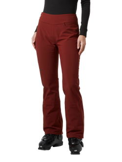 Helly Hansen Nora Softshell Ski Trousers, Mars Red, Mars Red