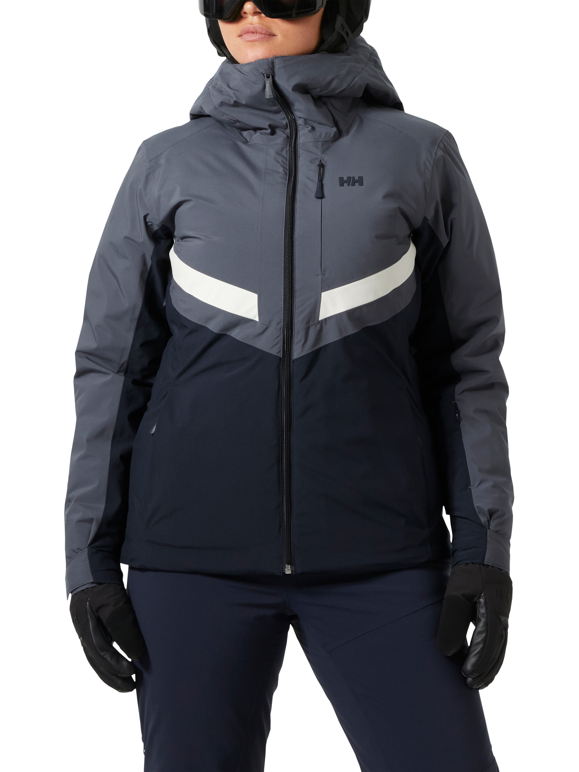 Product image 1 of 4, which shows Helly Hansen Women's Edge 3.0 Ski Jacket, Alpine Frost, L