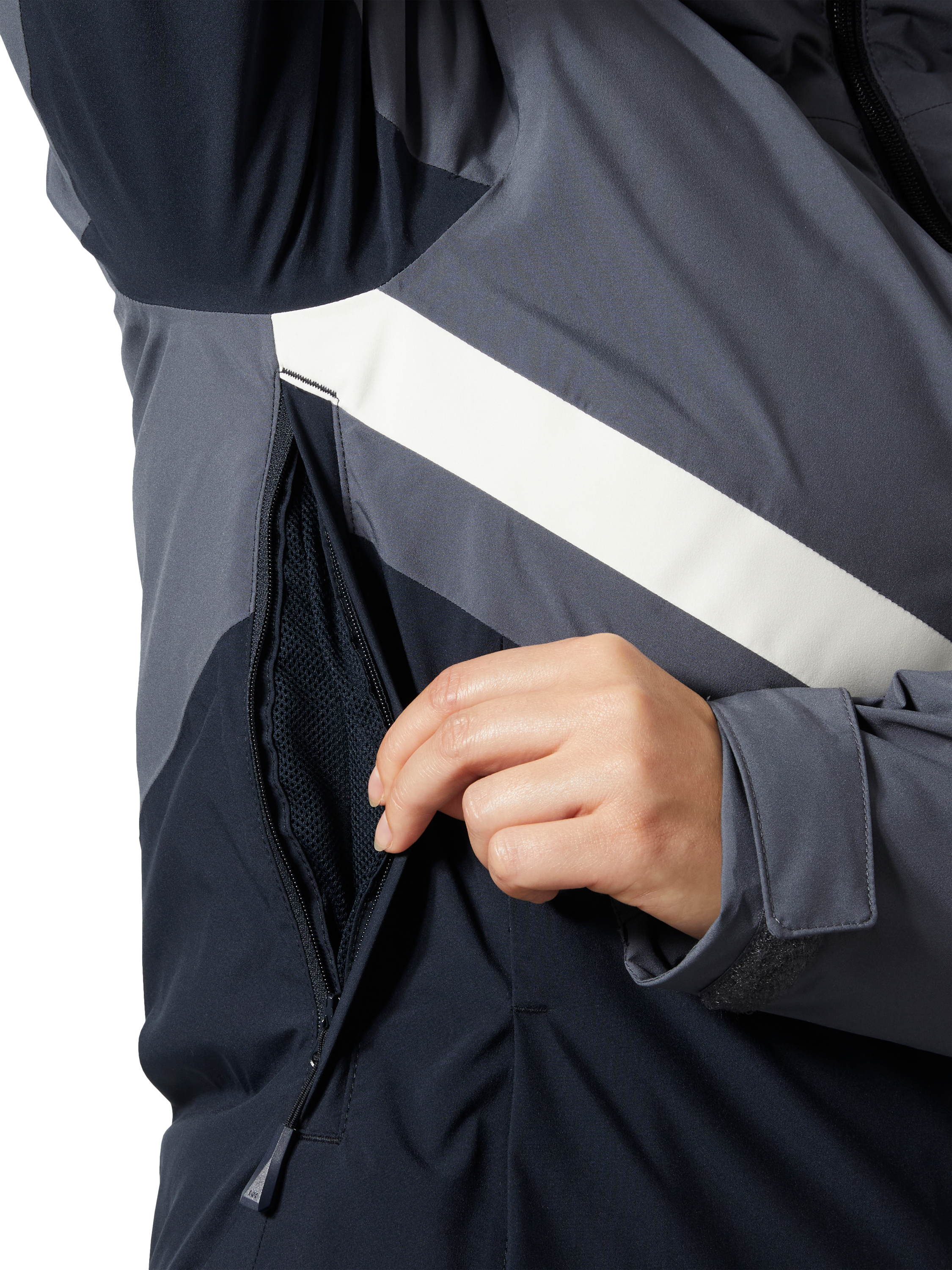 Product image 4 of 4, which shows Helly Hansen Women's Edge 3.0 Ski Jacket, Alpine Frost, L