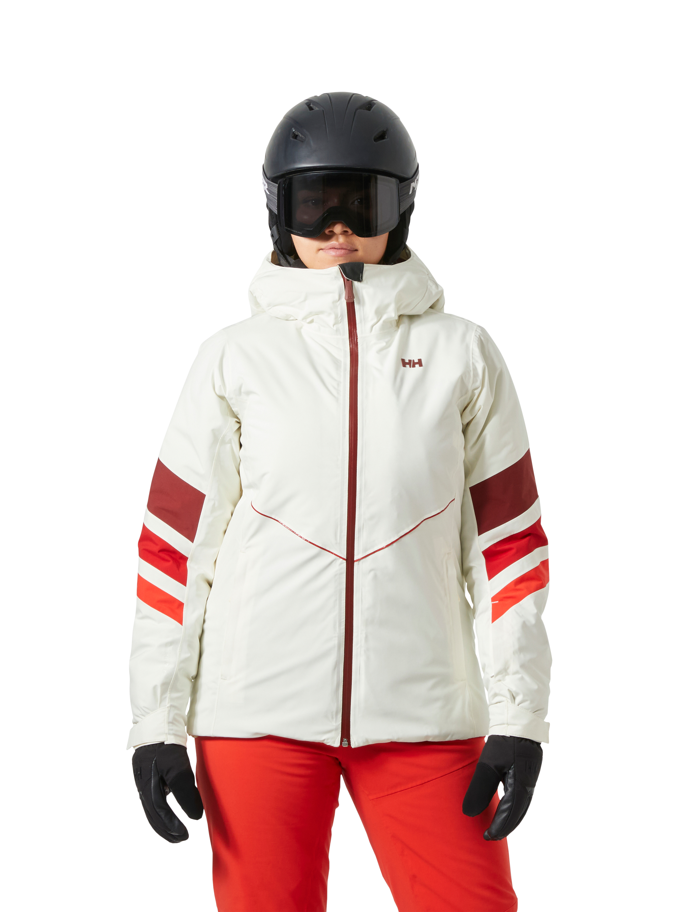 Product image 1 of 6, which shows Helly Hansen Women's Panorama Insulated Jacket, Snow, XL