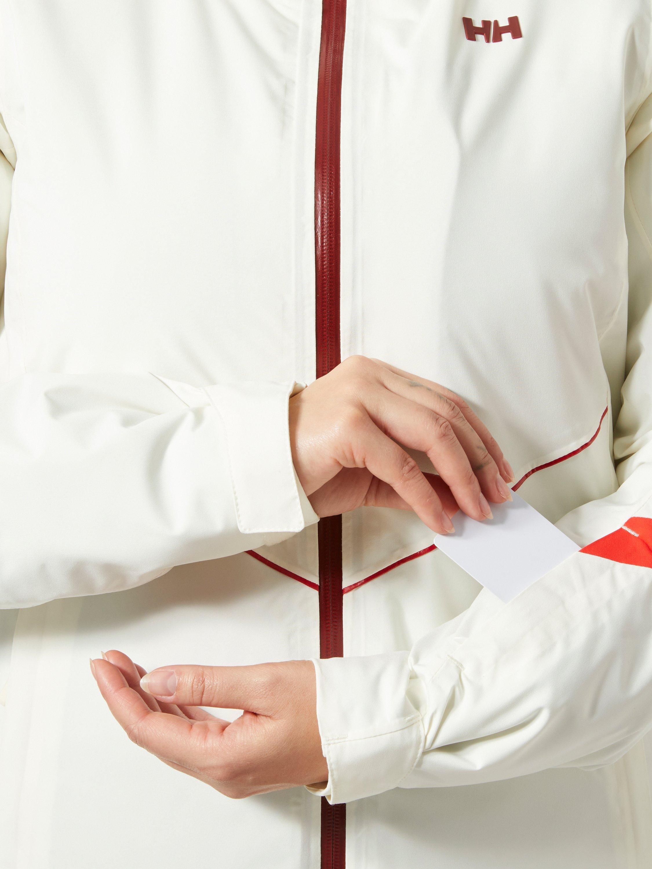 Product image 3 of 6, which shows Helly Hansen Women's Panorama Insulated Jacket, Snow, XL