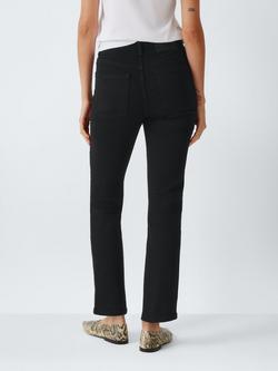 John Lewis Mid Rise Skinny Jeans - view 2, Black