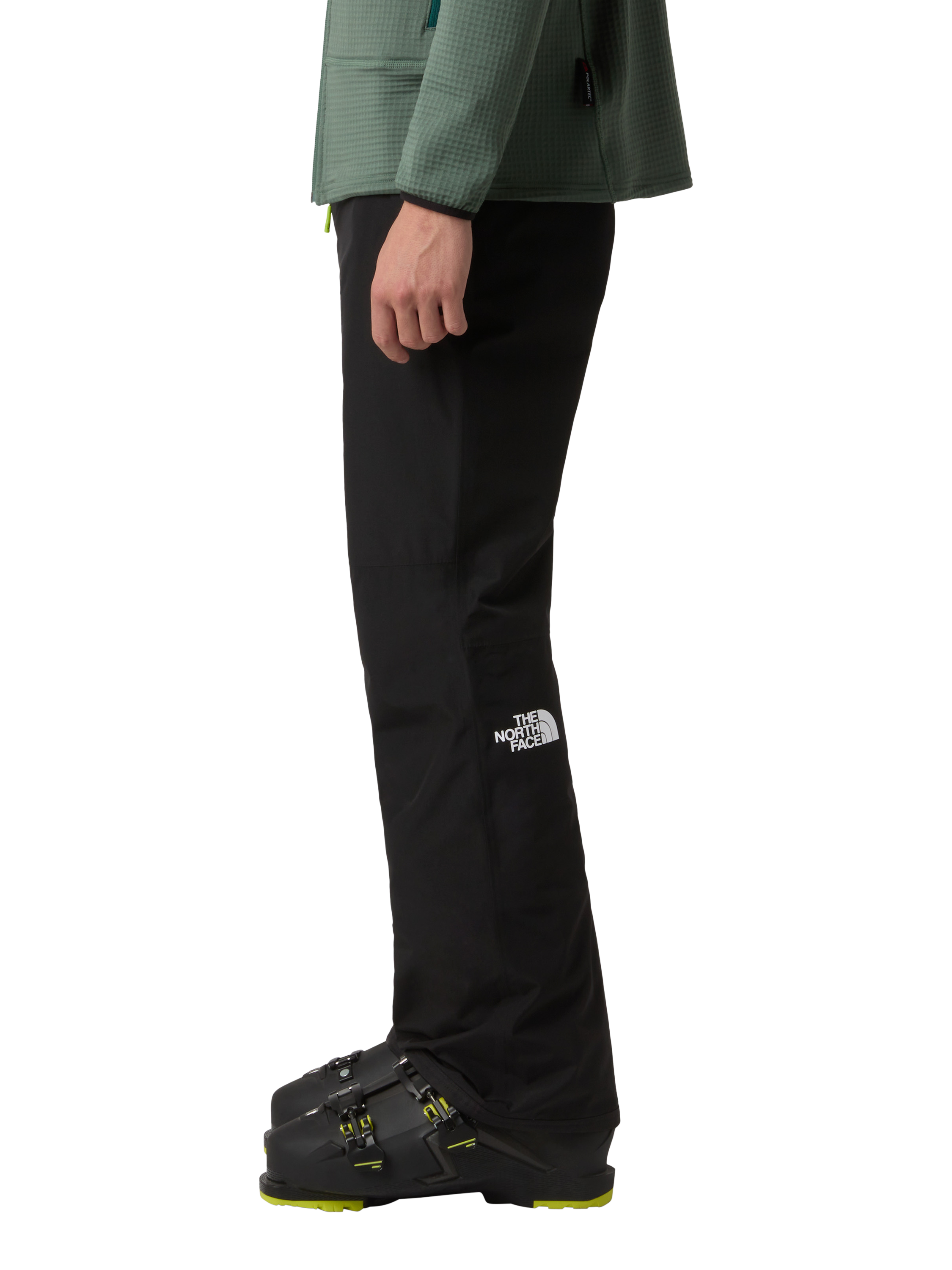 Product image 3 of 6, which shows The North Face Descendit Waterproof Ski Trousers, Black, S