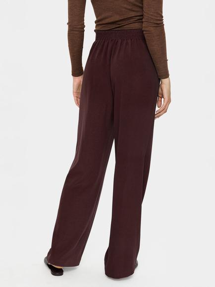 Saint Tropez Cele Wide Leg Trousers, Mid Red - view 2, Mid Red