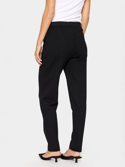Saint Tropez Genn Tailored Trousers containing LENZING™ ECOVERO™ Viscose - view 2, Black