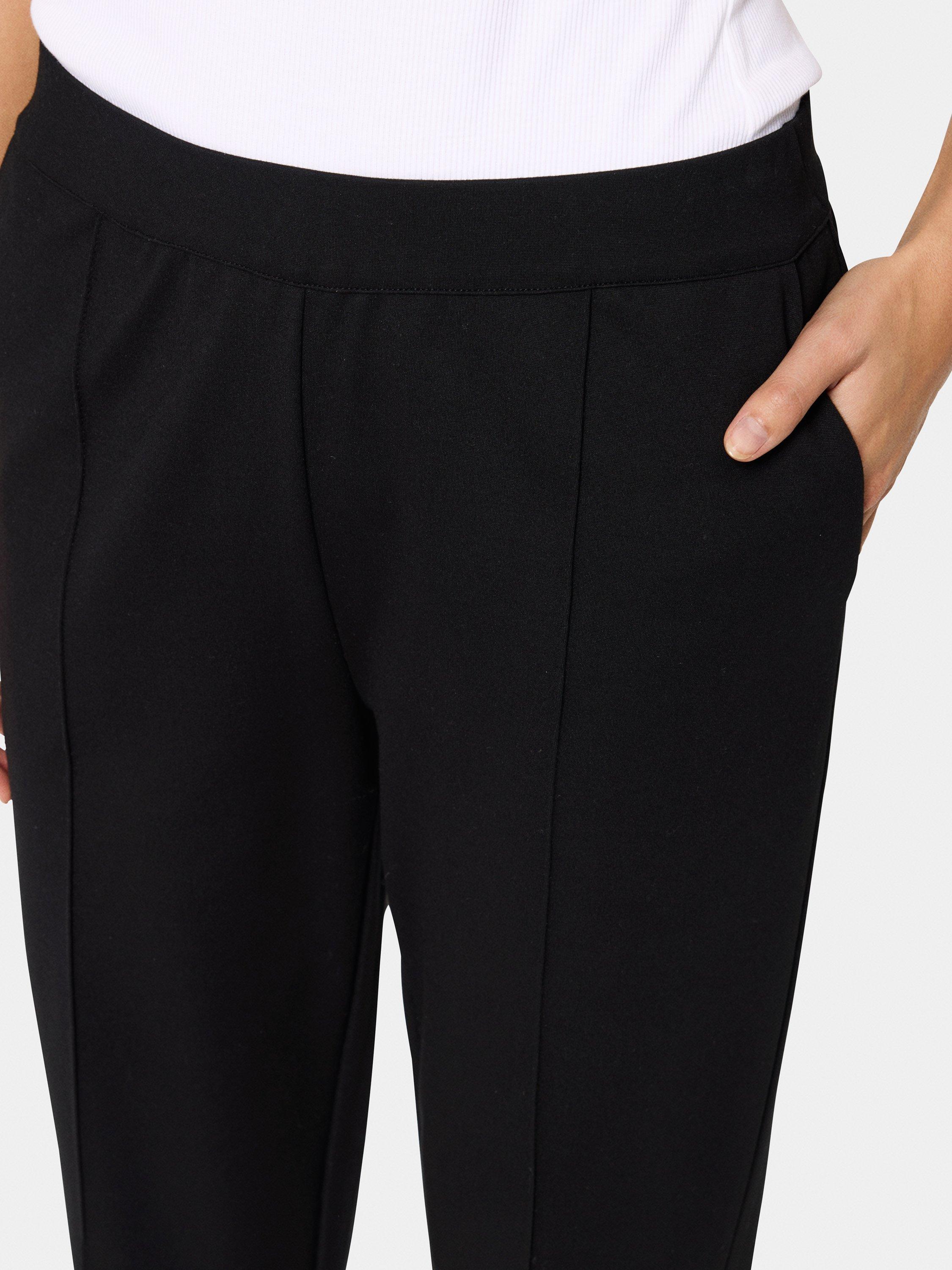 Product image 4 of 6, which shows Saint Tropez Genn Tailored Trousers containing LENZING™ ECOVERO™ Viscose, Black, XS