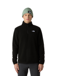 The North Face Men's Glacier 1/4 Zip Fleece, Black