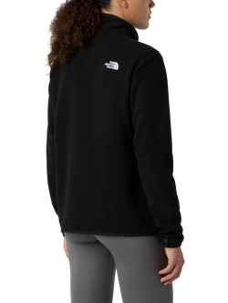The North Face Women's Glacier Full Zip Fleece, Black - view 2, Black