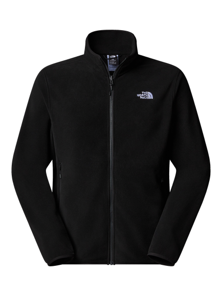 The North Face Glacier Full Zip Fleece, Black, Black