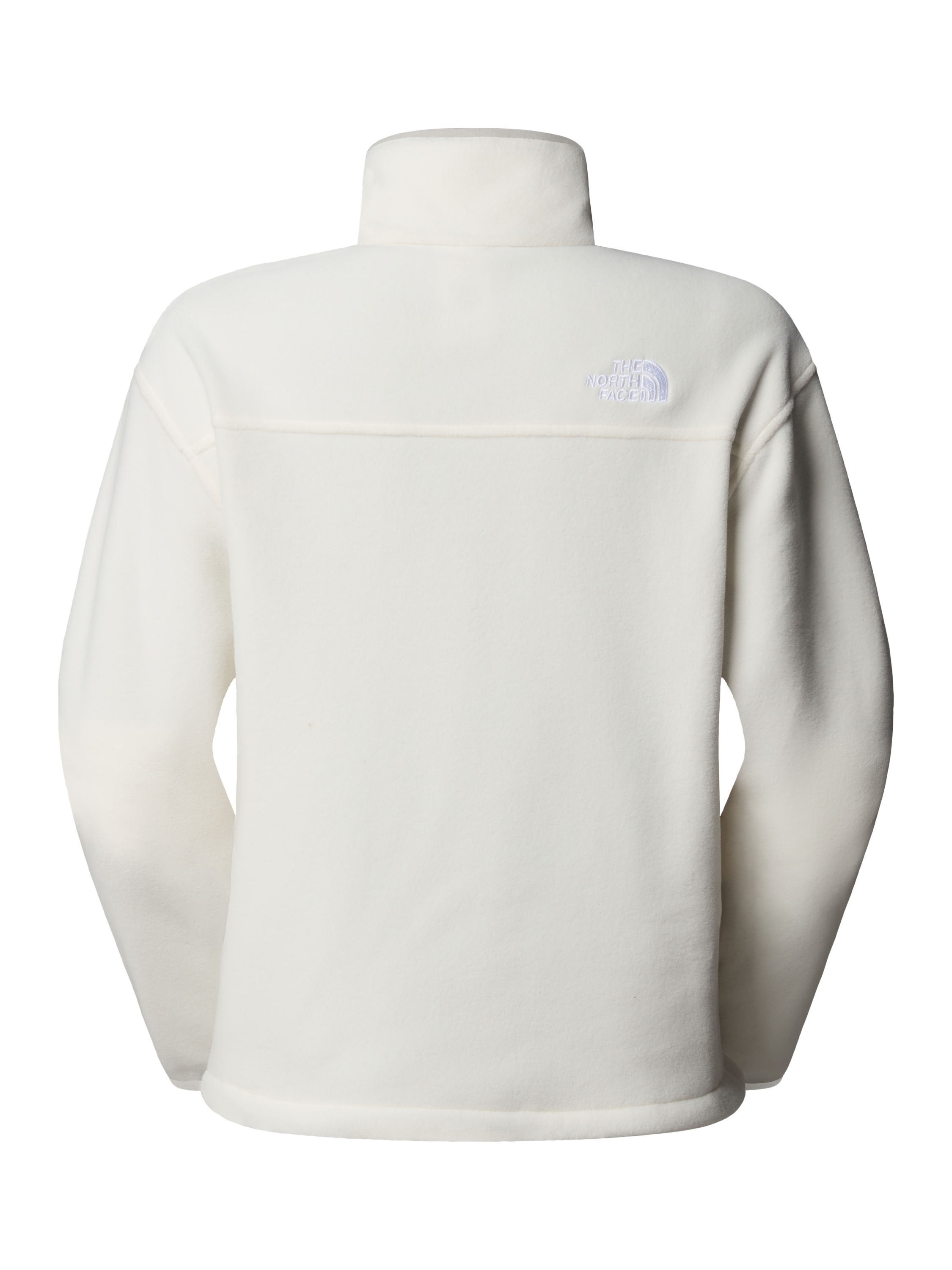 Product image 4 of 5, which shows The North Face Glacier 1/2 Zip Fleece, White Dune, L