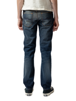 Nudie Jeans Solid Ollie Cotton Regular Fit Jeans - view 2, Lost Light